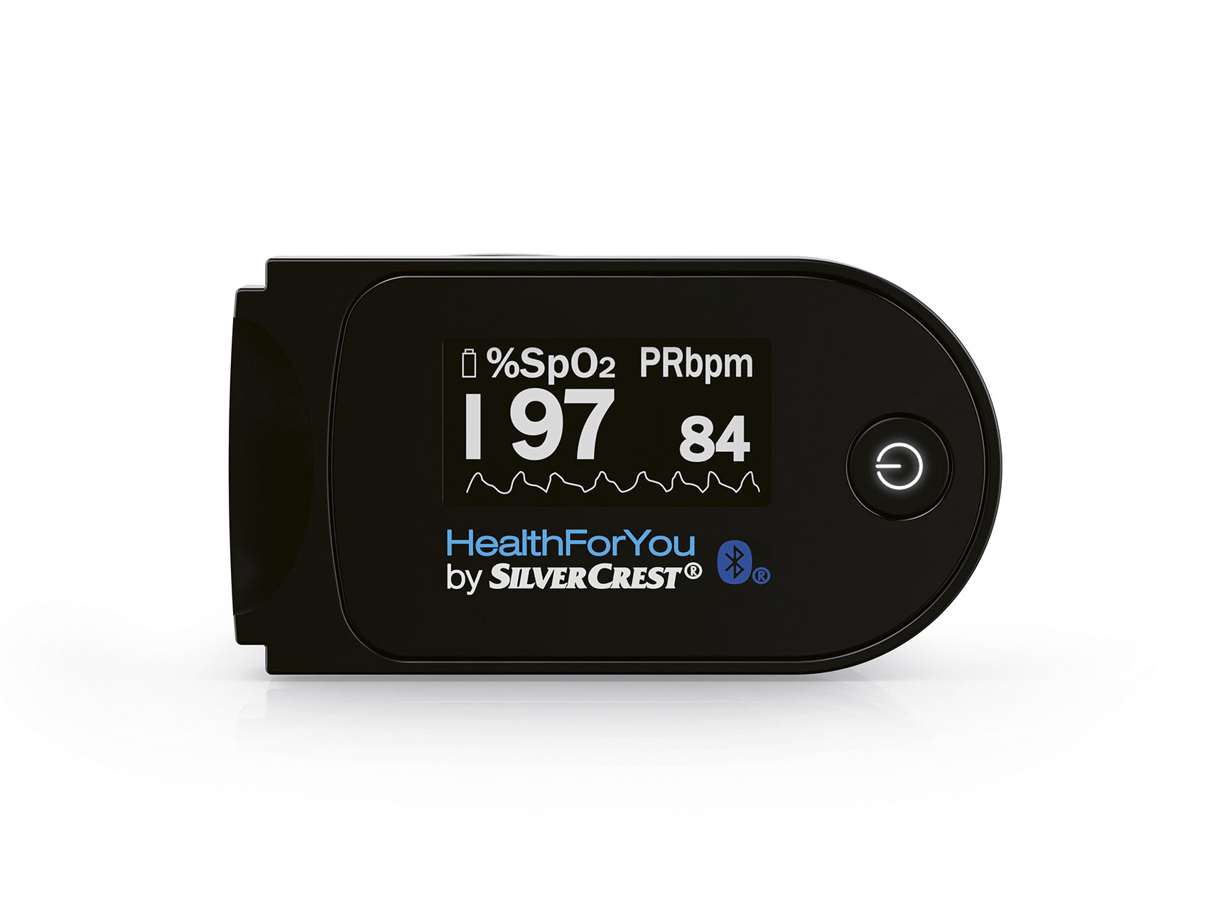 HealthForYou by Silvercrest Pulsoximeter »SPO 55«, mit App | 04066299852900