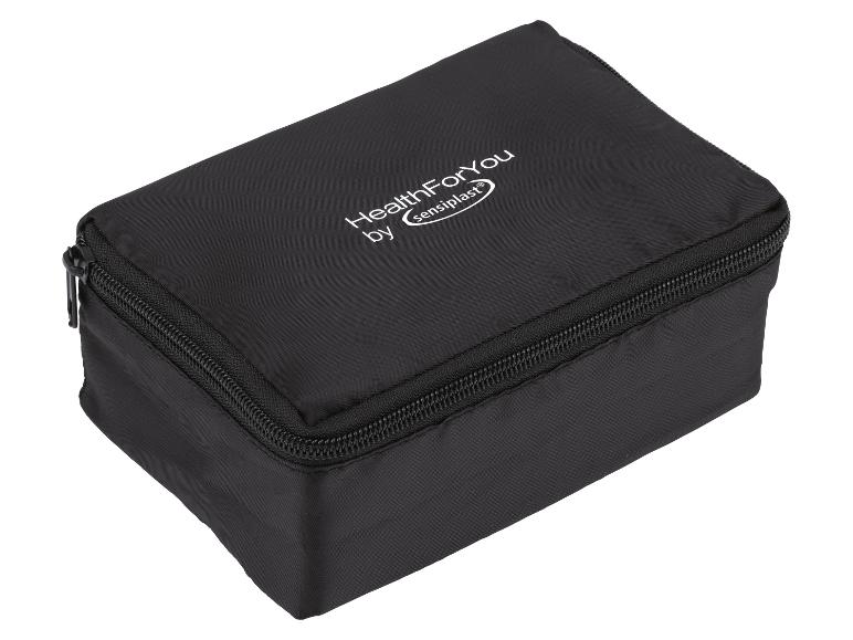 Schwarze Tasche für HealthForYou by sensiplast Gerät.