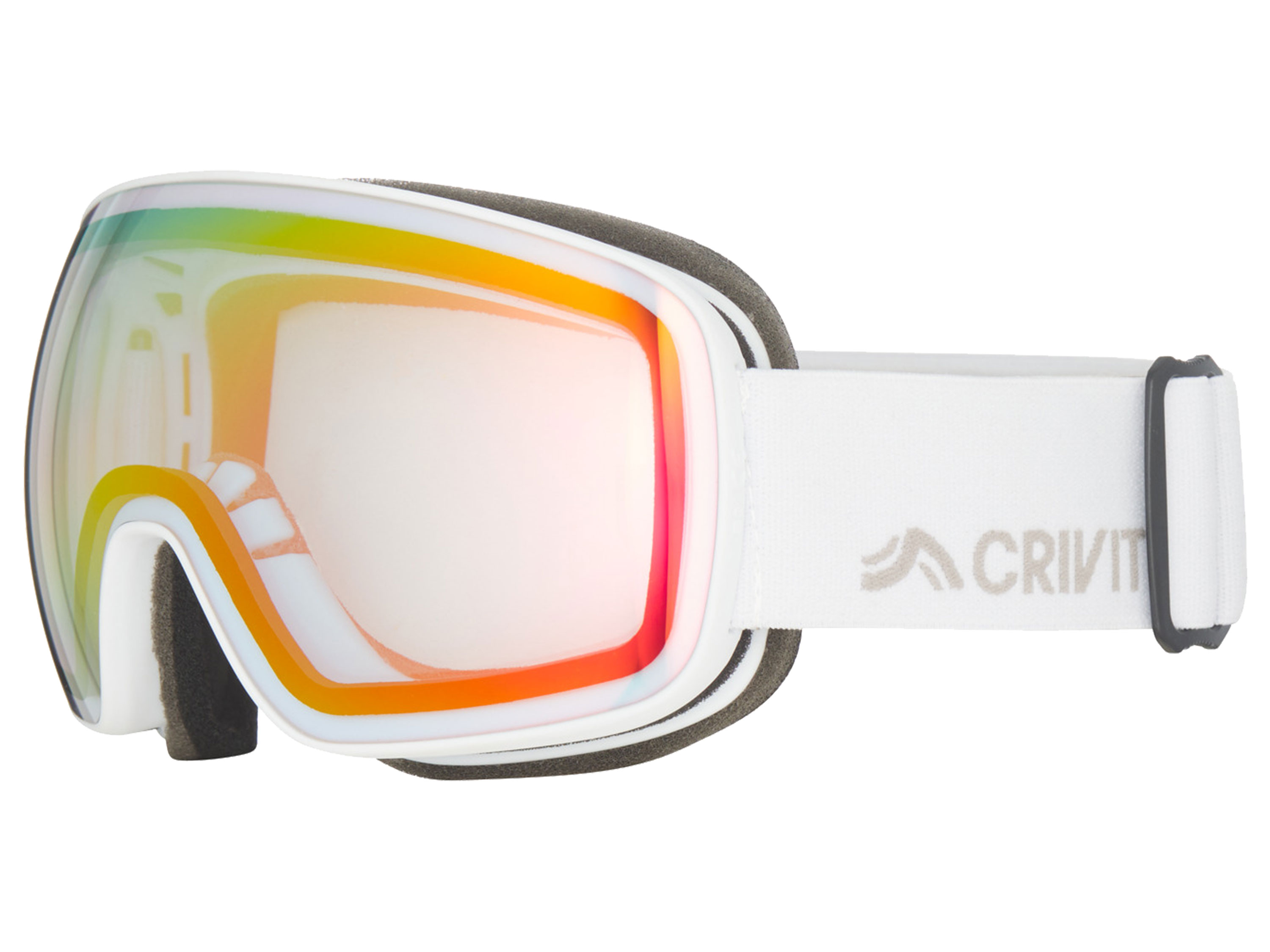 Thumbnail - CRIVIT Ski- und Snowboardbrille (Weiß)