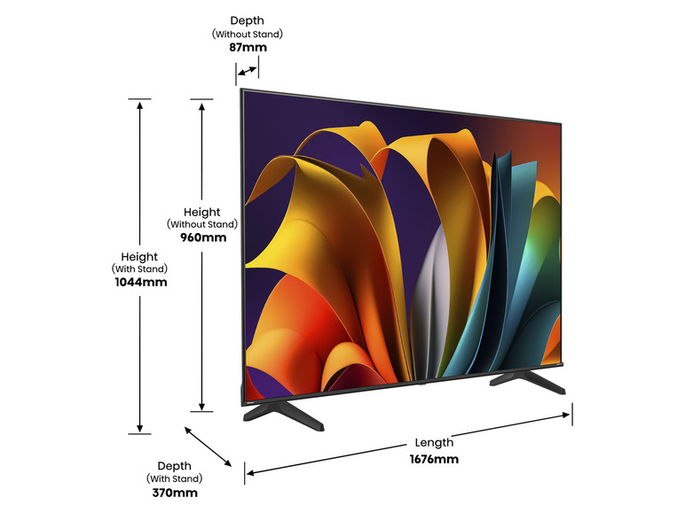Fernseher »A6N« 4K UHD SmartTV, Triple Tuner