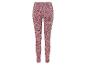 Rosa Leggings mit Tiermuster.