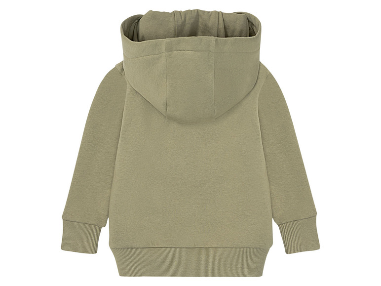 Ein grüner Hoodie mit Kapuze