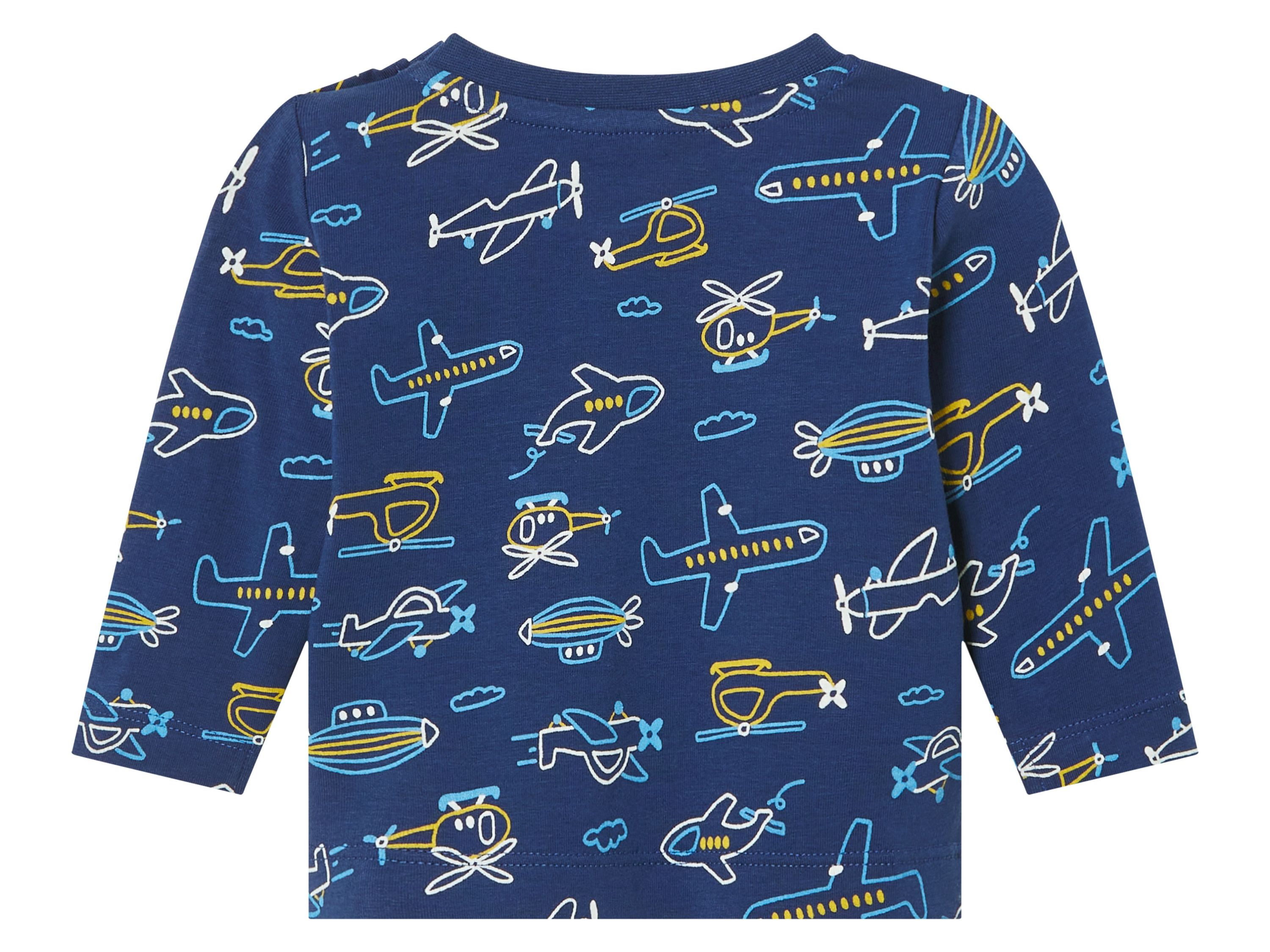 Thumbnail - lupilu® Baby Jungen Langarmshirt (navy, 62/68)