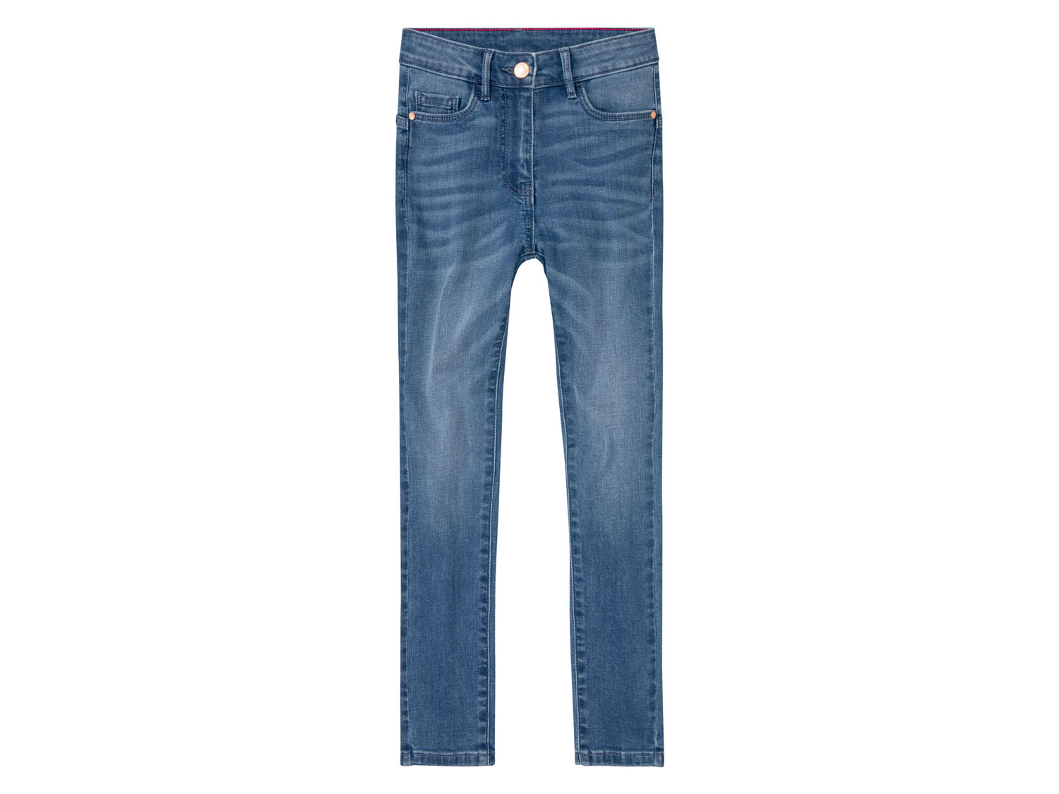pepperts!® Mädchen Jeans Skinny Highwaist (Hellblau, 164) | 04055329056562