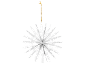 Weiße Papier-Schneeflocken-Weihnachtsdekoration mit goldener Schnur