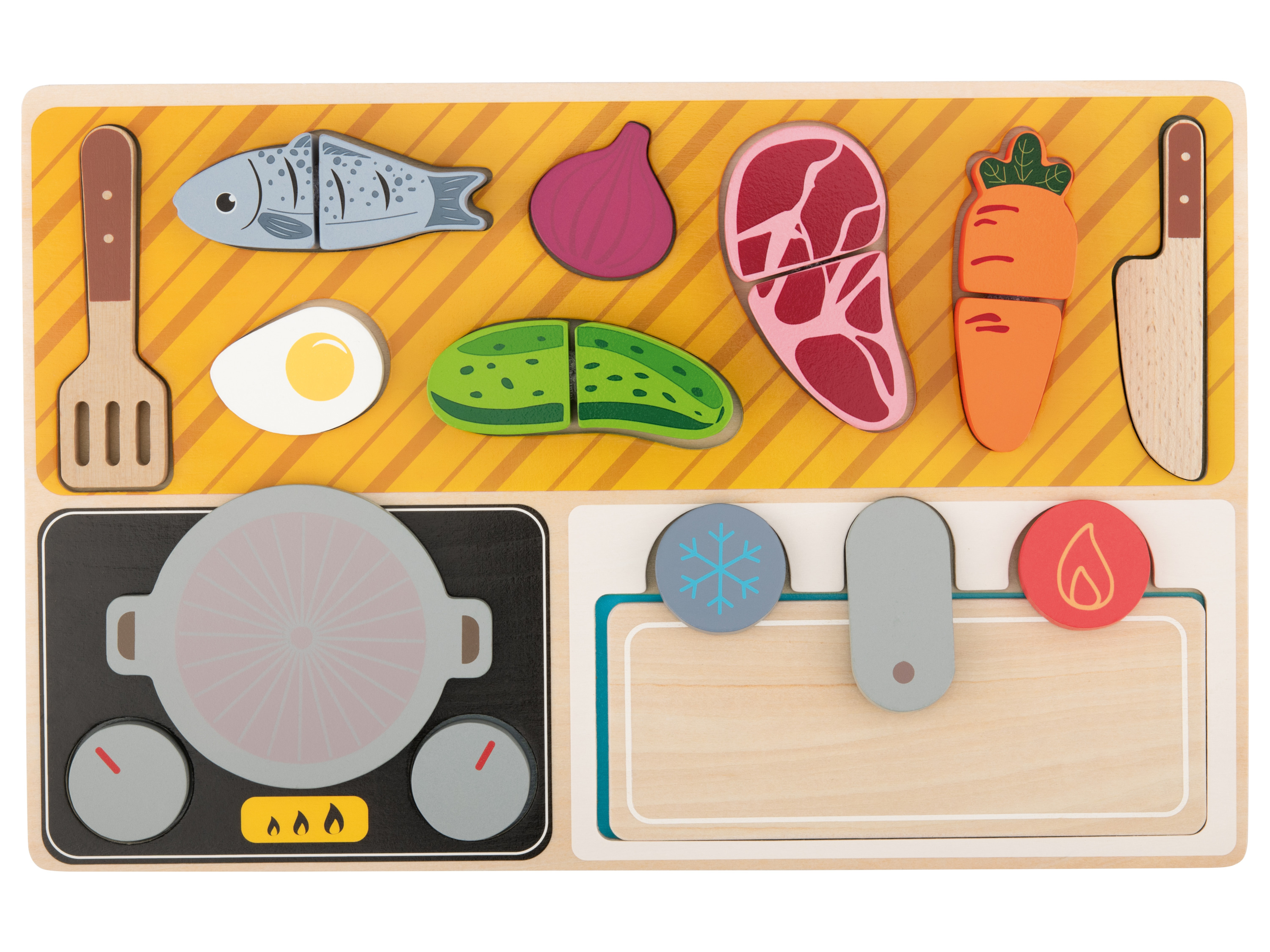 Thumbnail - lupilu® Rollenspiel-Puzzle (Kochset)