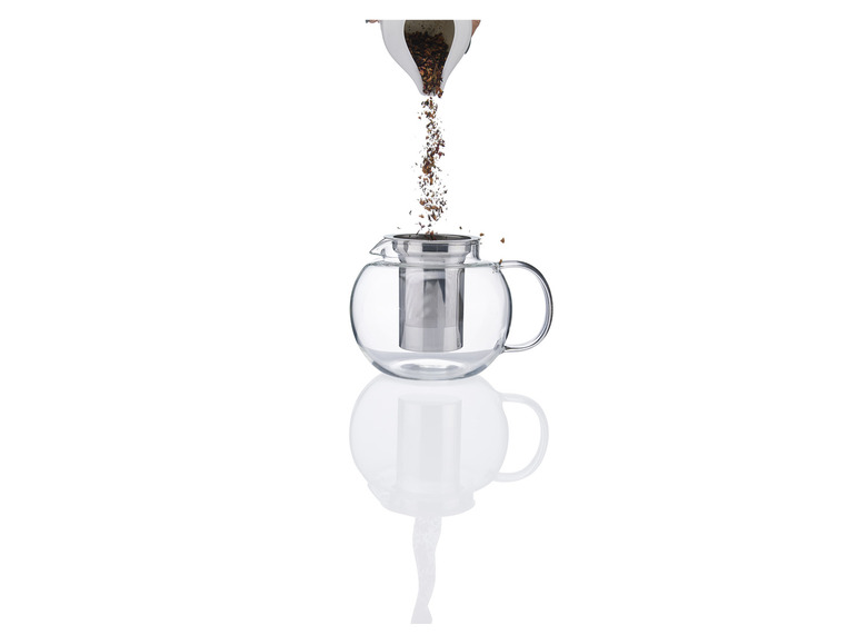 Gehe zu Vollbildansicht: ERNESTO® Glas-Teekanne /-Kaffeebereiter, besonders leicht - Bild 6