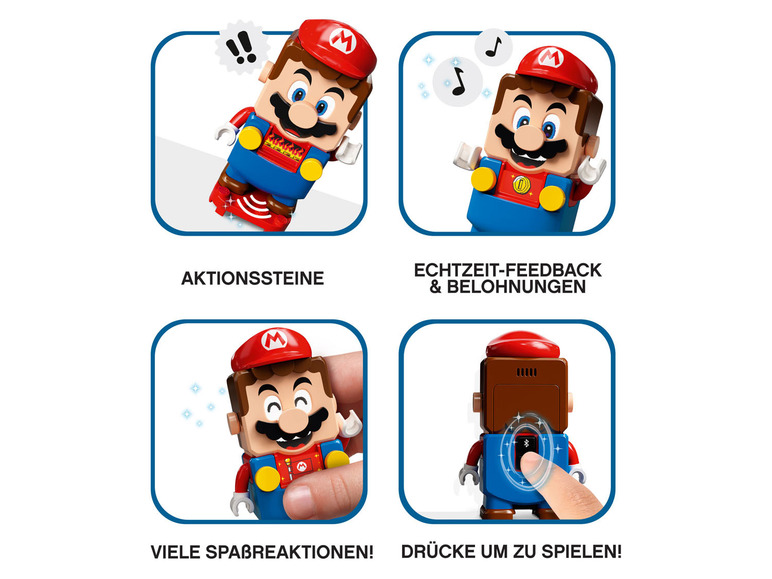 Gehe zu Vollbildansicht: LEGO® Super Mario 71360 »Abenteuer mit Mario – Starterset« - Bild 8