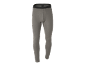 Graue lange Herren-Unterhose mit elastischem Bund.
