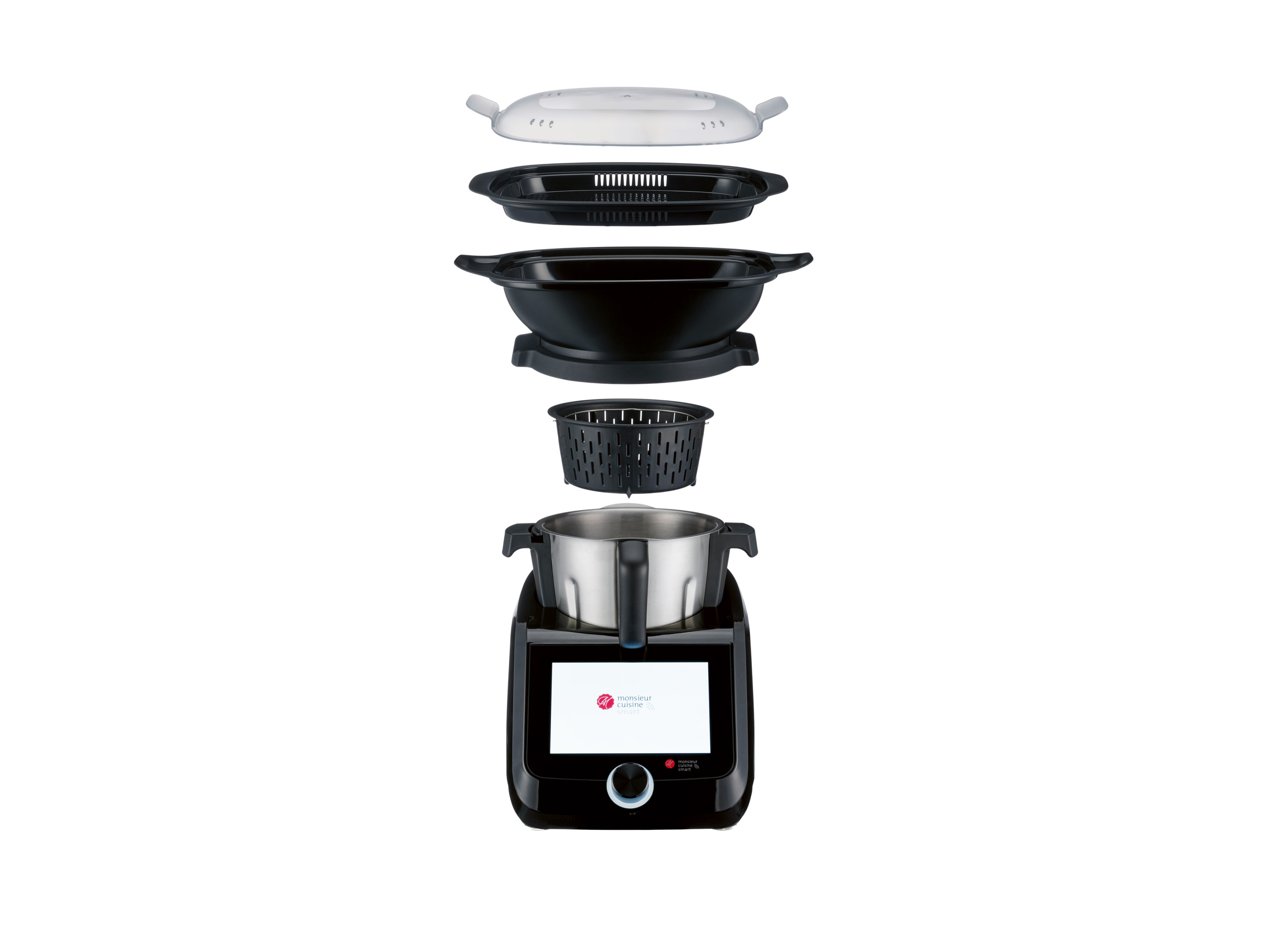 Thumbnail - SILVERCREST® Monsieur Cuisine smart  SKMS 1200 C1 Schwarz
