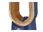 Blau-goldener blattloser Ventilator mit magnetischer Fernbedienung
