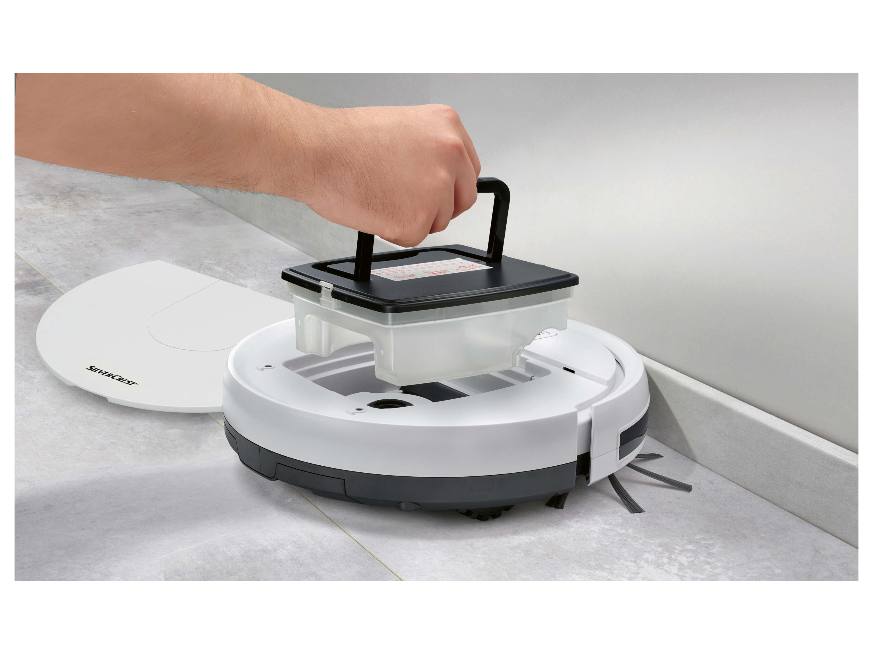 Thumbnail - SILVERCREST® Saugroboter, mit Anti-Stoß/Fall-Sensoren
