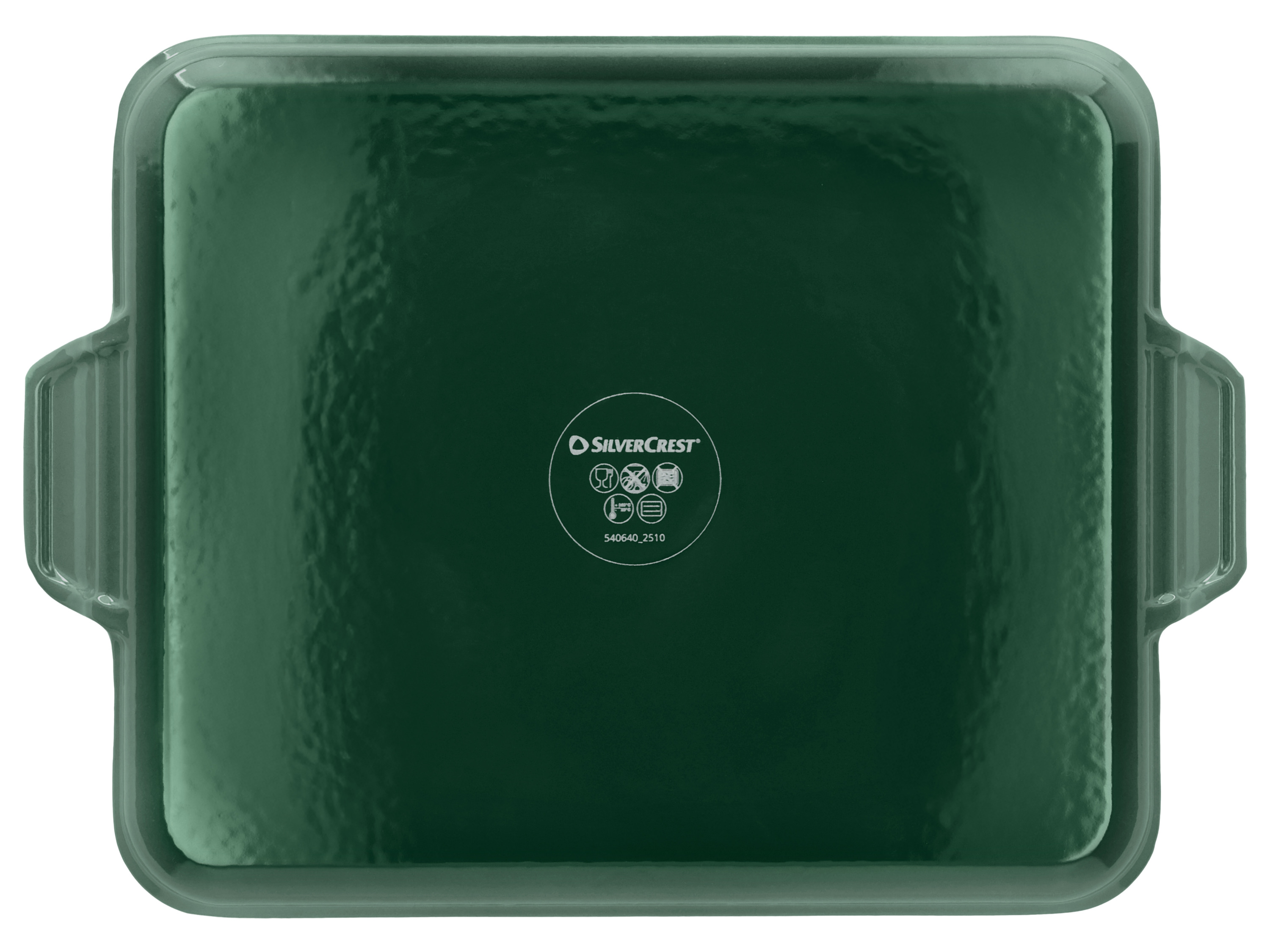 SILVERCREST® Premium-Gusseisenpizzaplatte Ø 31 cm Premium-Gusseisengrillplatte L 36,0 x B 26,0 cm (Grillplatte/grün) – Bild 4 von 4