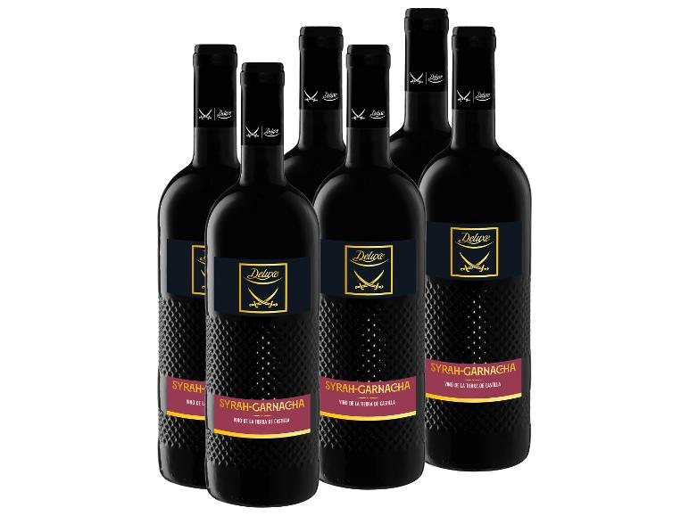 Sechs Flaschen SANSIBAR DELUXE Syrah Garnacha Rotwein trocken.