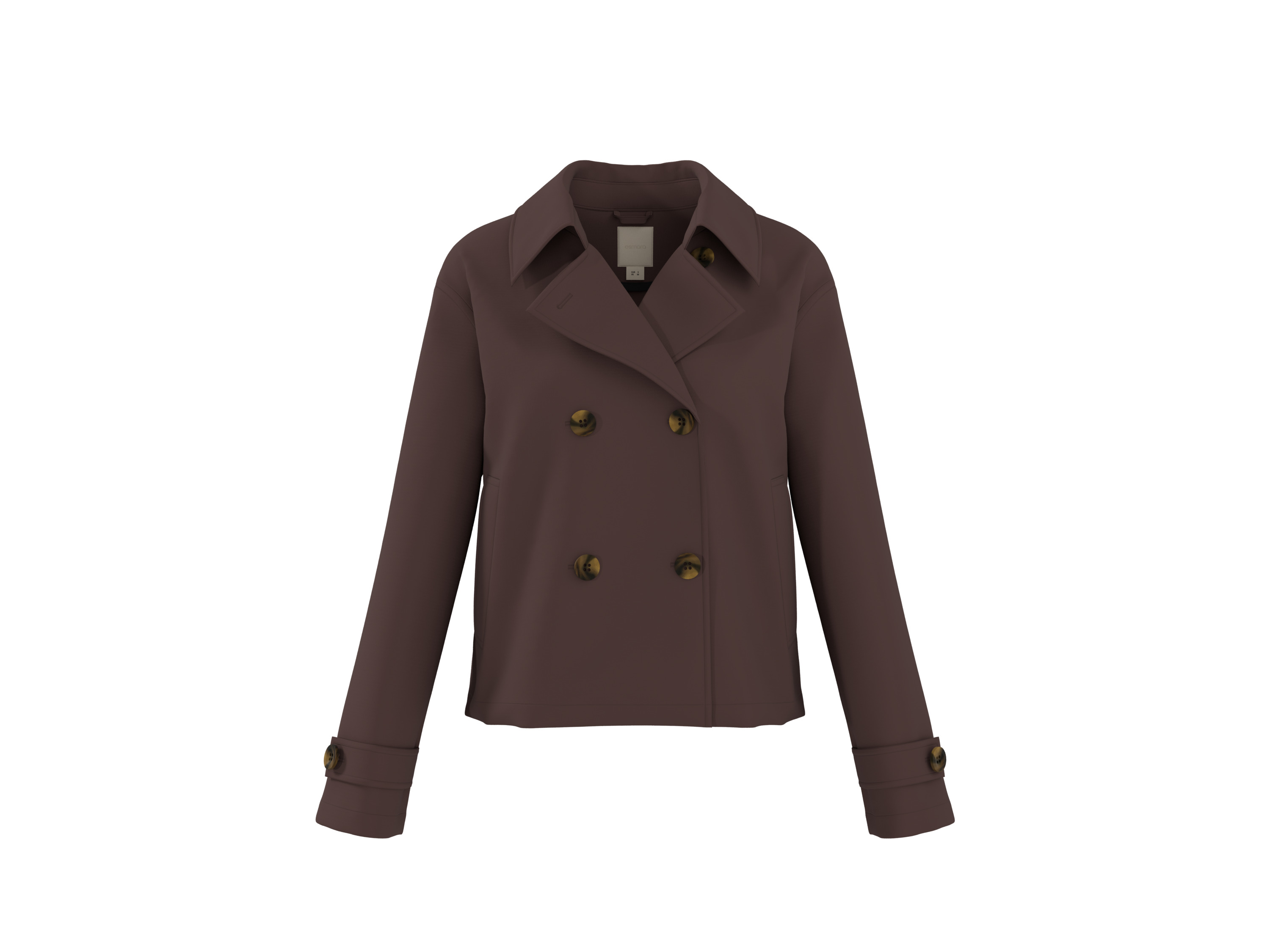 ESMARA® Damen Trenchjacke (Braun, 38)""
