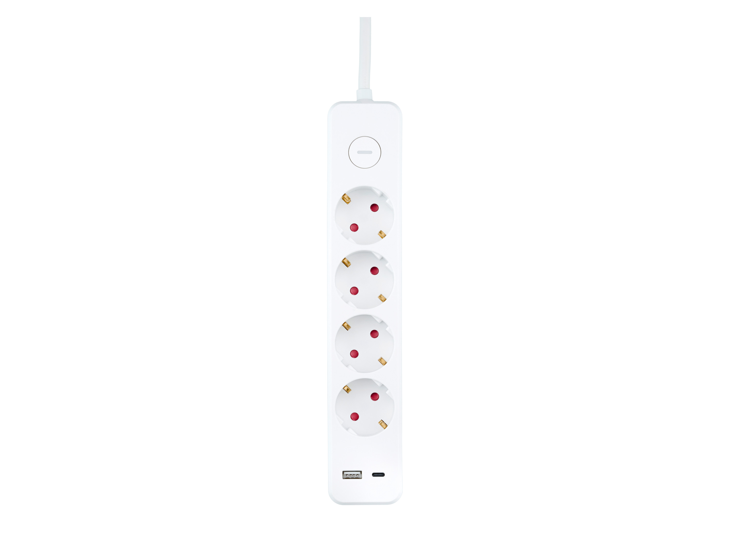 TRONIC® Steckdosenleiste 4-fach mit USB – Bild 2 von 3