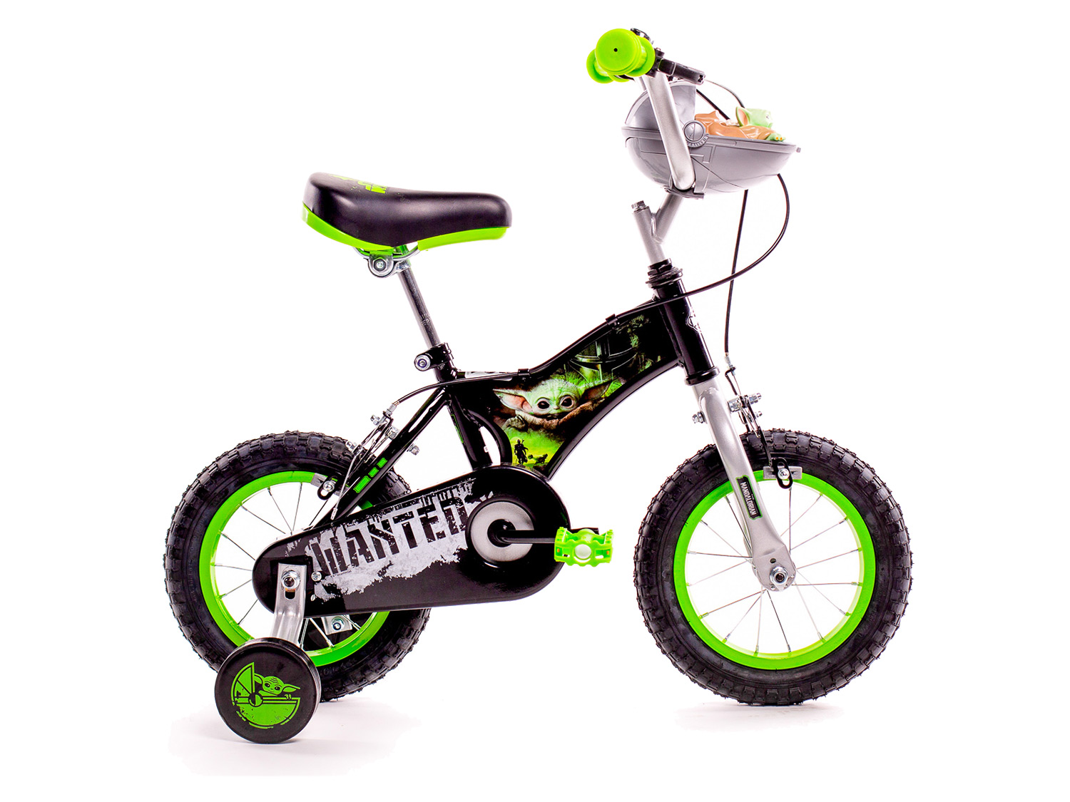 Thumbnail - Huffy Kinderfahrrad 12 Zoll (Star Wars, Schwarz/Grün)