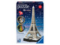 Ravensburger 3D Puzzle der Eiffelturm mit LED-Beleuchtung