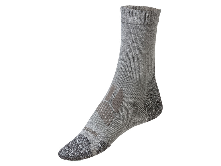 Graue Falke Wandersocken