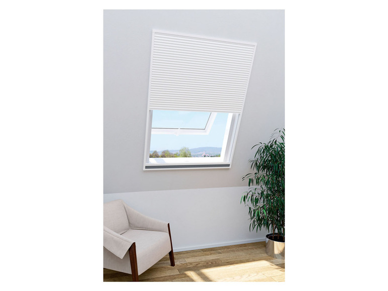 Gehe zu Vollbildansicht: LIVARNO home Dachfenster Plissee Insektenschutz / Sonnenschutz - Bild 2