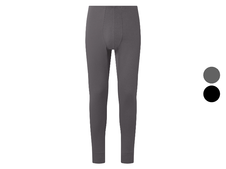 Herren-Thermo-Leggings in Dunkelgrau, mit Farboptionen Dunkelgrau und Schwarz