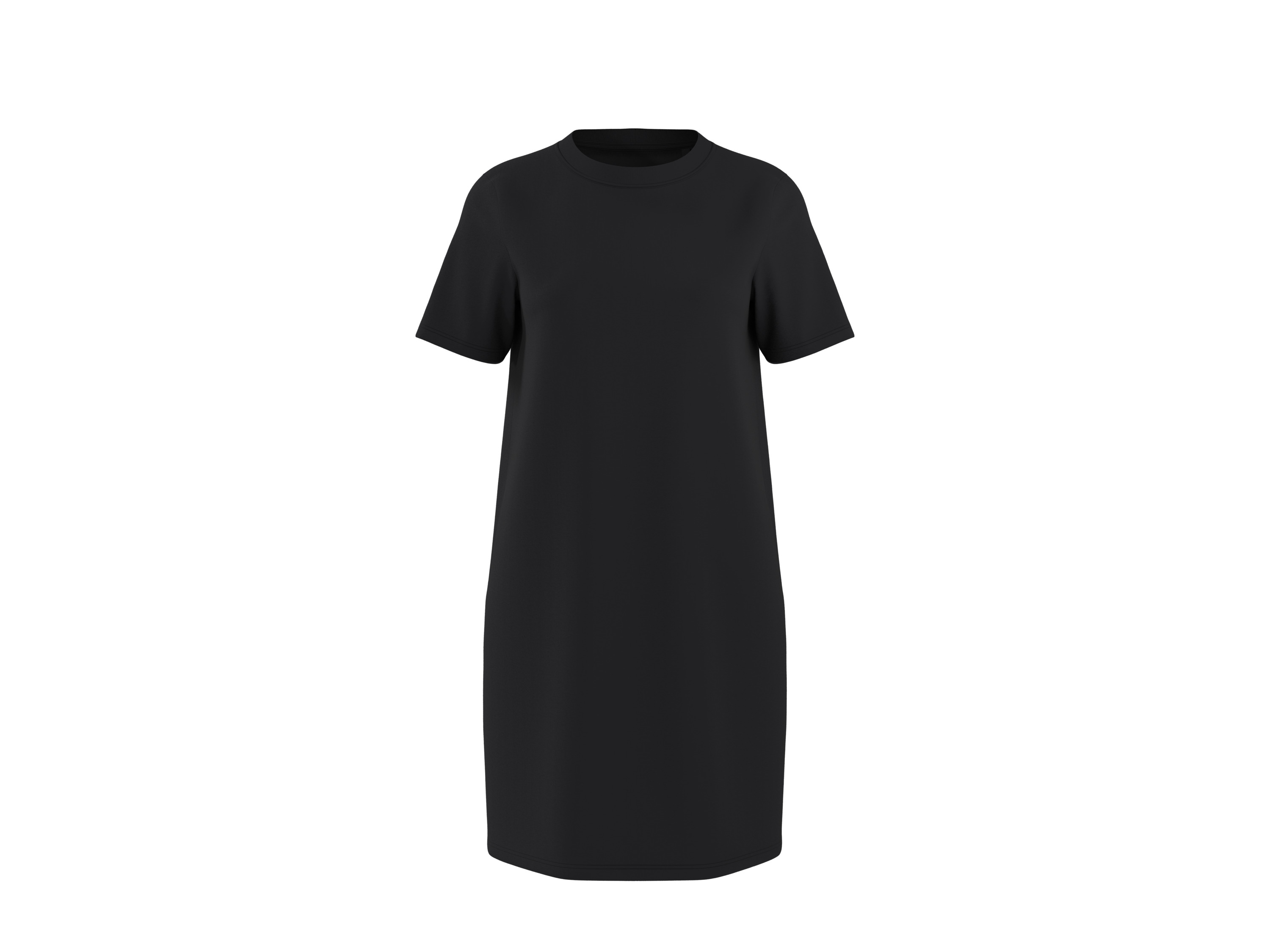ESMARA® Damen Kleid (Schwarz, S(36/38))