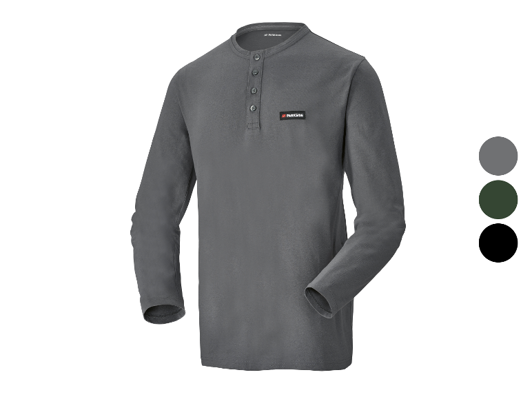 Parkside Langarmshirt, grau, weitere Farben verfügbar.