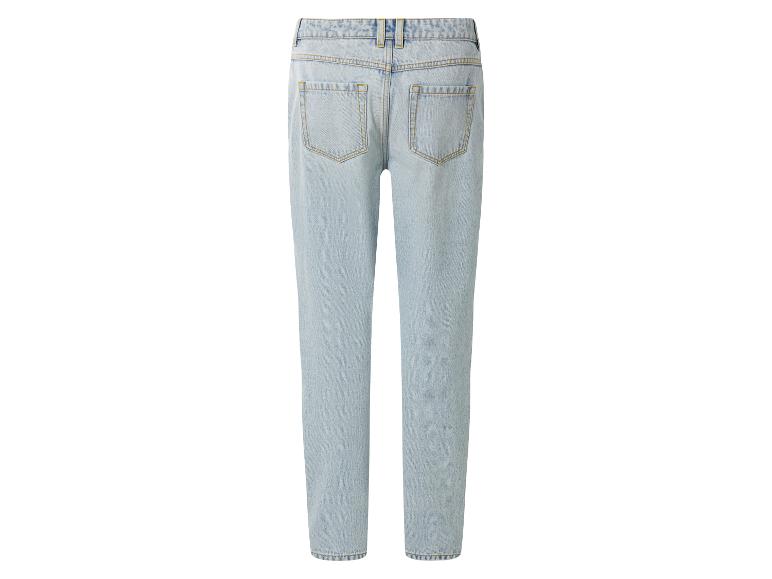 Hellblaue Damenjeans mit Gesäßtaschen