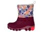 Kinderwinterstiefel mit Blumenmuster und leuchtender Sohle