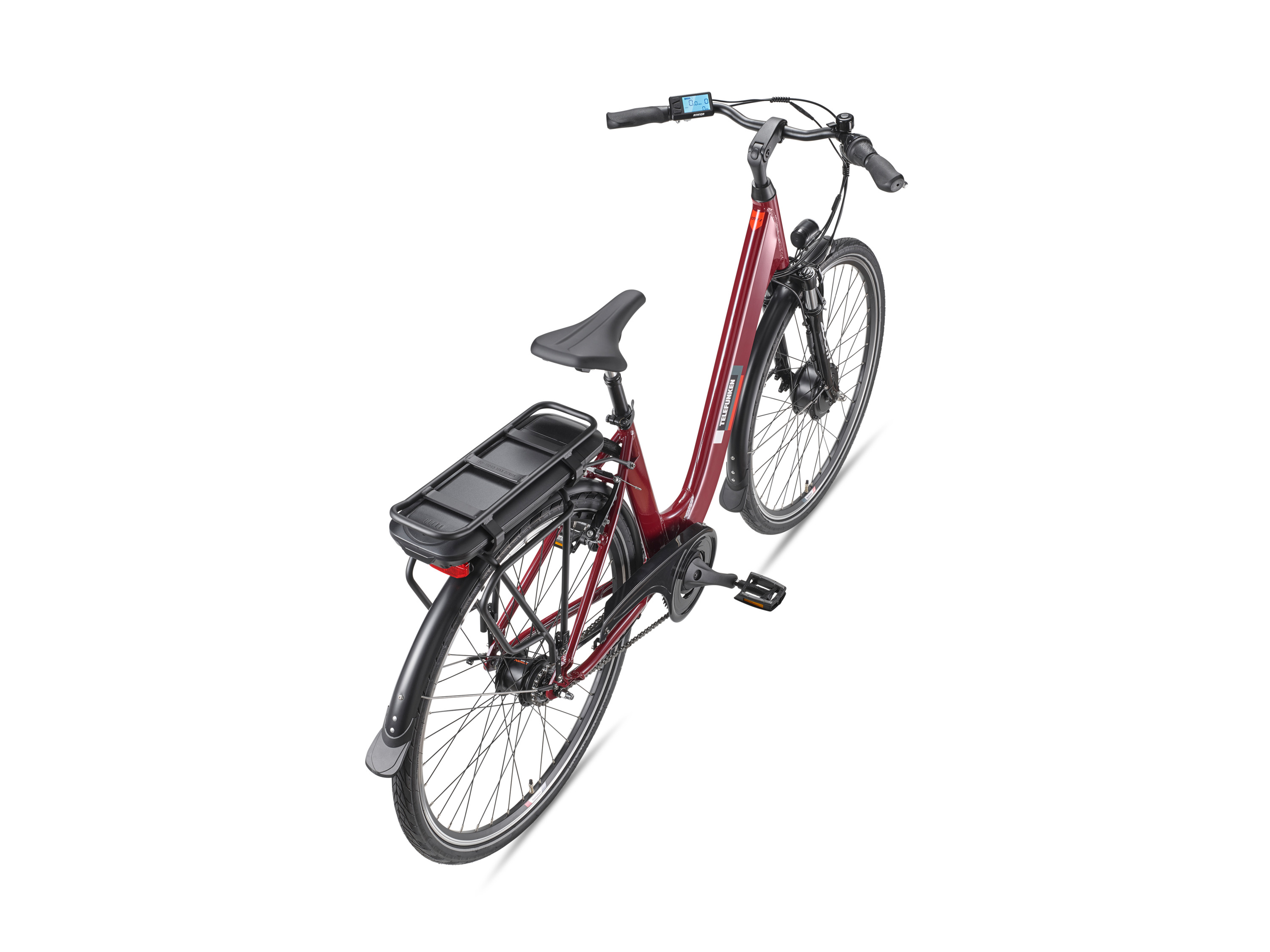 Telefunken E-Bike Cityrad Multitalent RC845, 7 Gang Shimano, Nabenschaltung, Frontmotor, 468 Wh, (28 Zoll, Straßenzulassung, ca. 100 km Reichweite), Pedelec, El – Bild 3 von 4