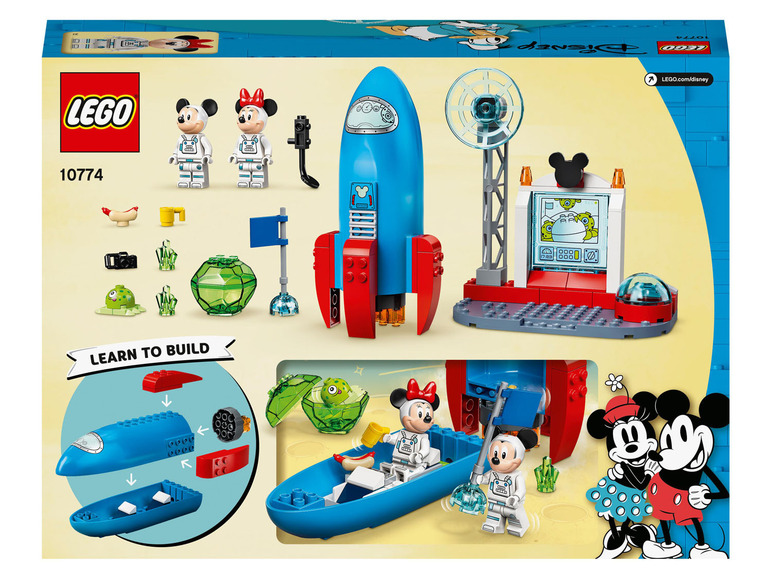 Gehe zu Vollbildansicht: LEGO® Micky and Friends 10774 »Mickys und Minnies Weltraumrakete« - Bild 8
