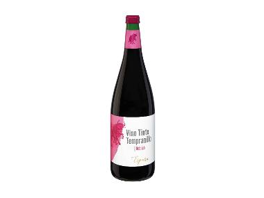 Vino Tinto Tempranillo Spanien lieblich, Literflasche, Rotwein