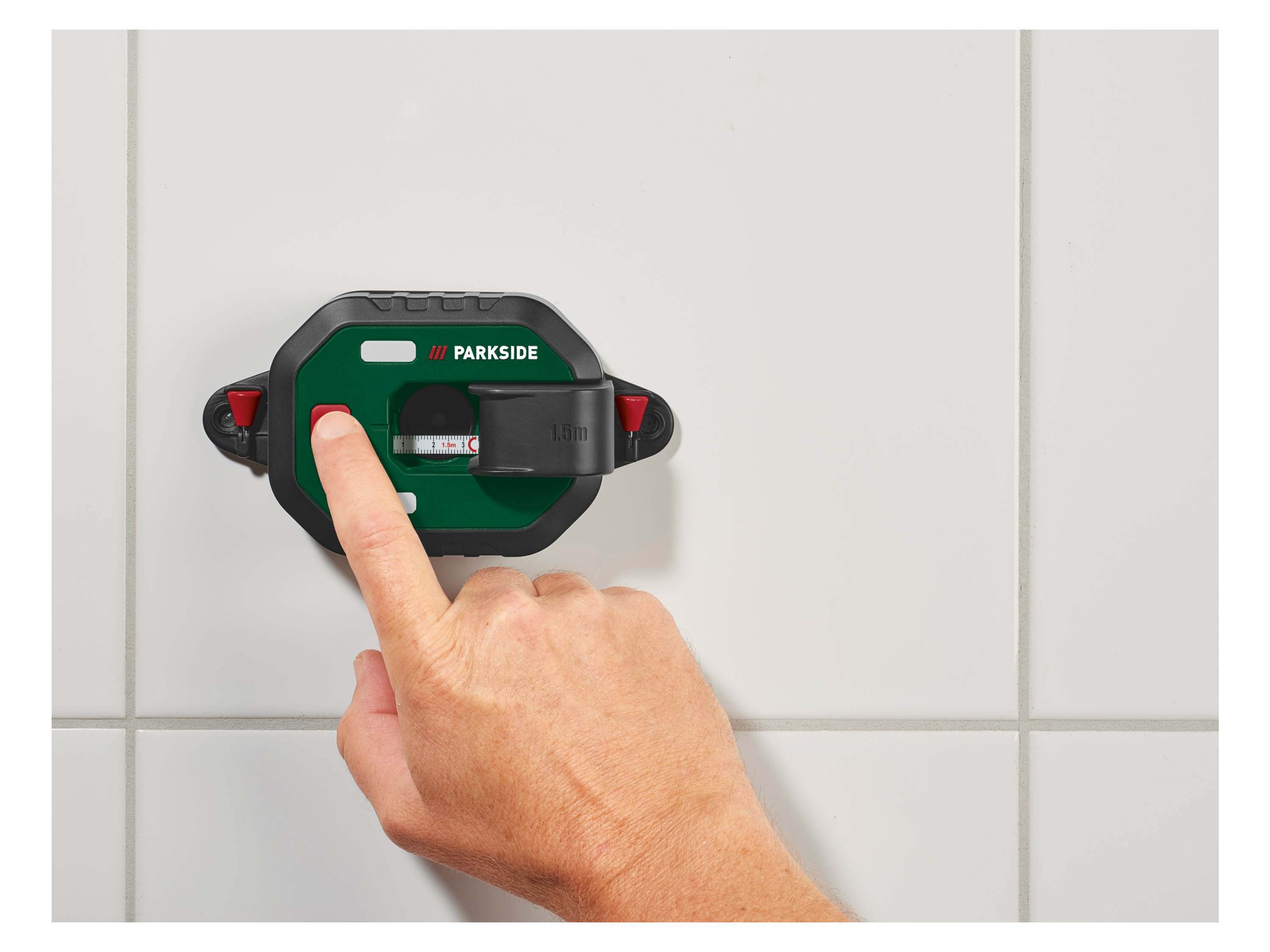 Thumbnail - PARKSIDE® Laser-Wasserwaage mit Maßband »PLLM 10 A1«, mit LED-Anzeige