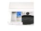 Nahaufnahme der Waschmittelschublade und des Drehreglers des LG W4WB3095Y Waschtrockners