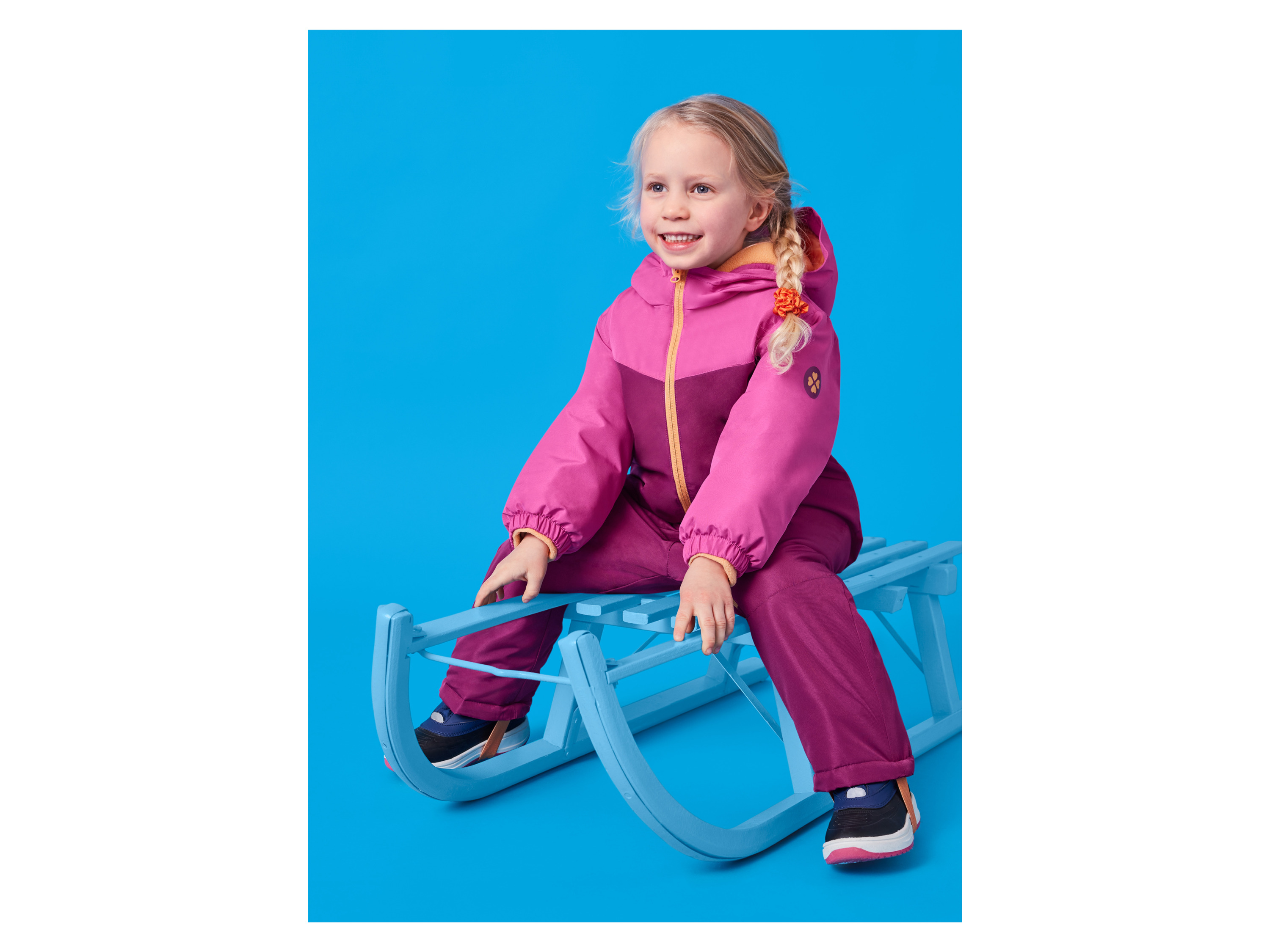 LUPILU® Baby Kleinkinder Schneeoverall (Lila, 80) – Bild 2 von 4