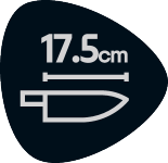 Maß: 17.5 cm
