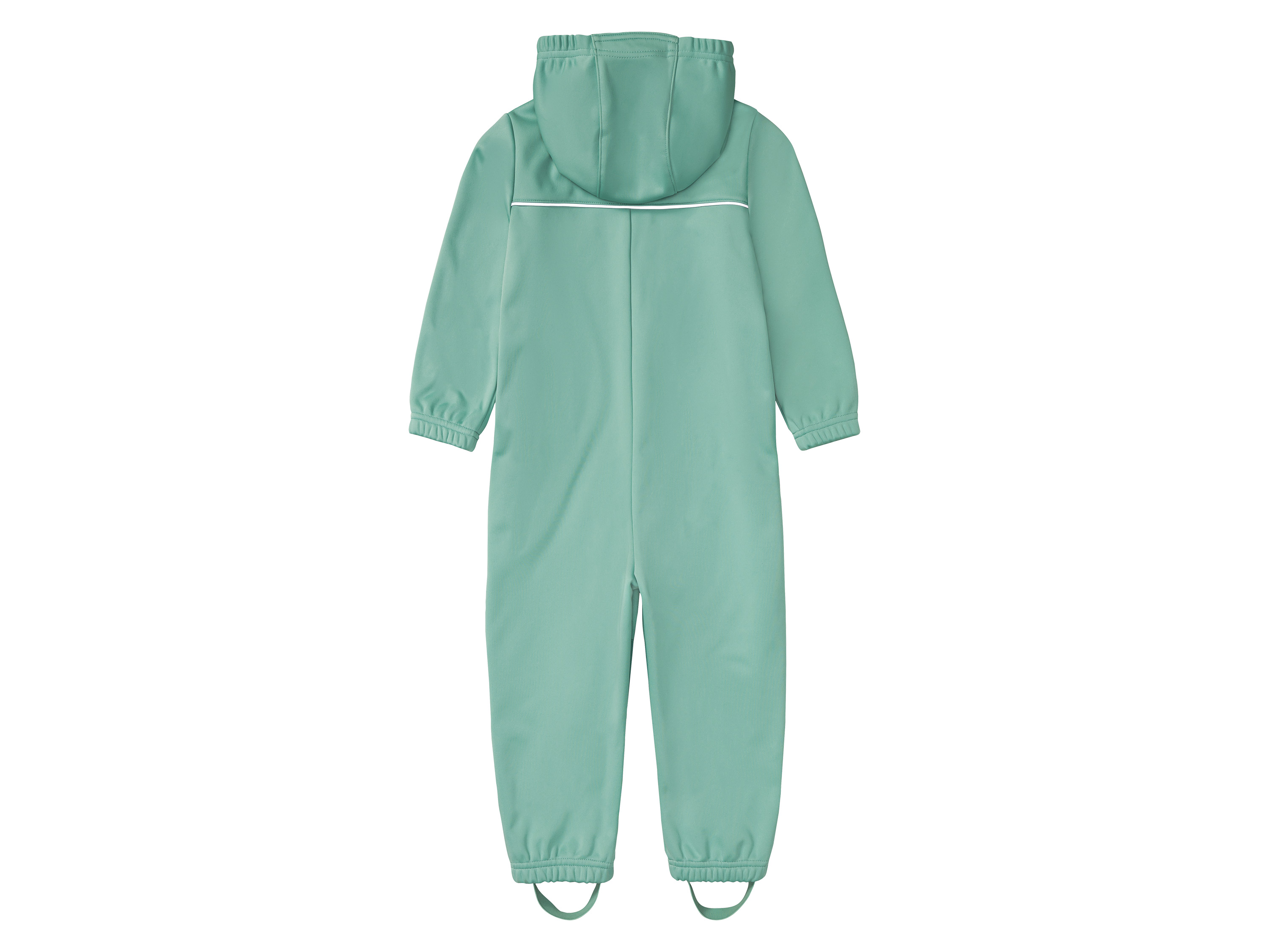 LUPILU® Baby/ Kinderkinder Jungen Overall Softshell Matsch- und Buddel (Petrol, 110/116) – Bild 3 von 4