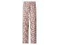 Pyjamahose mit Blumenmuster in Pflaumen- und Rosatönen