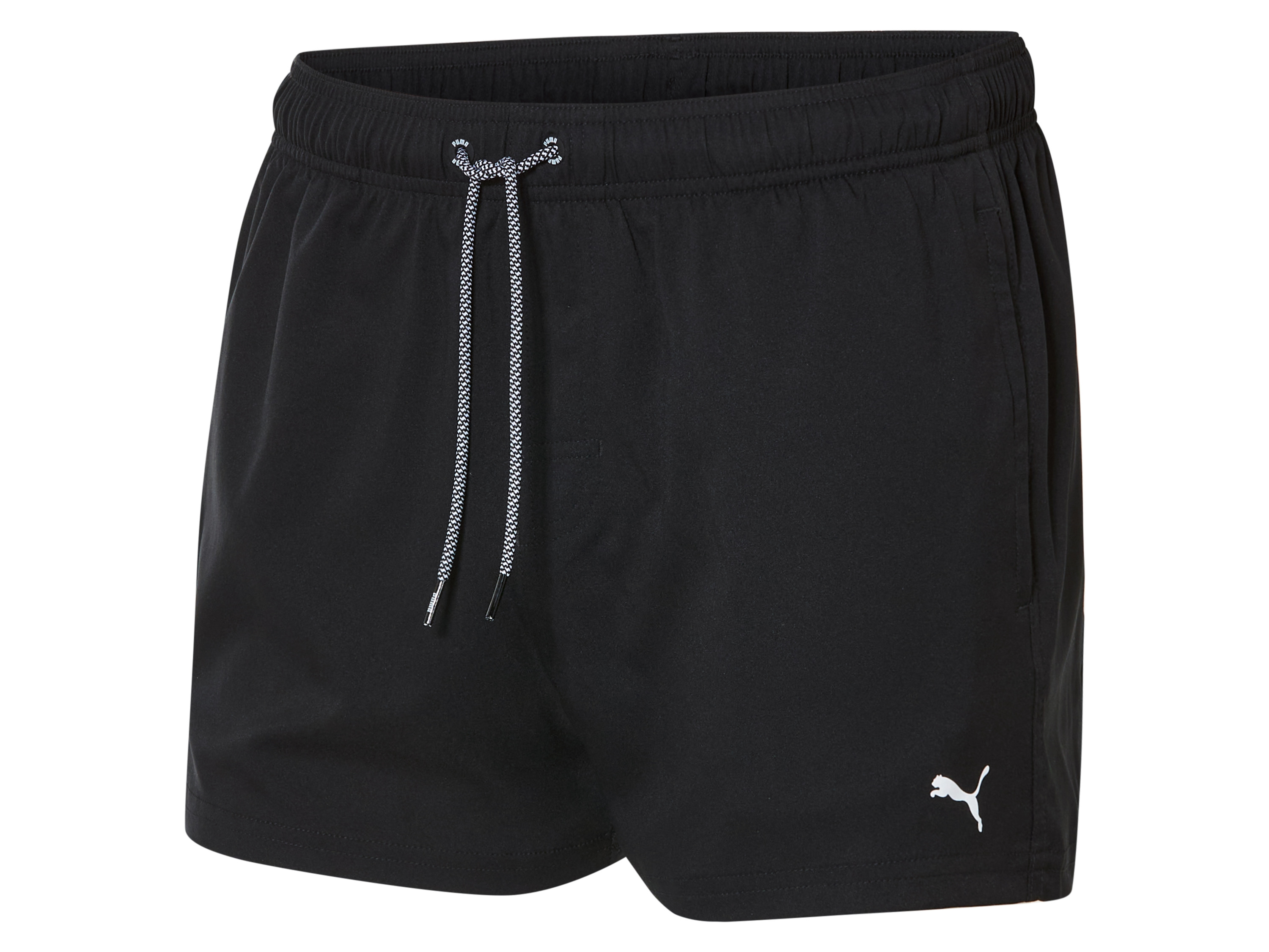 PUMA Herren Badeshorts (Schwarz, L)