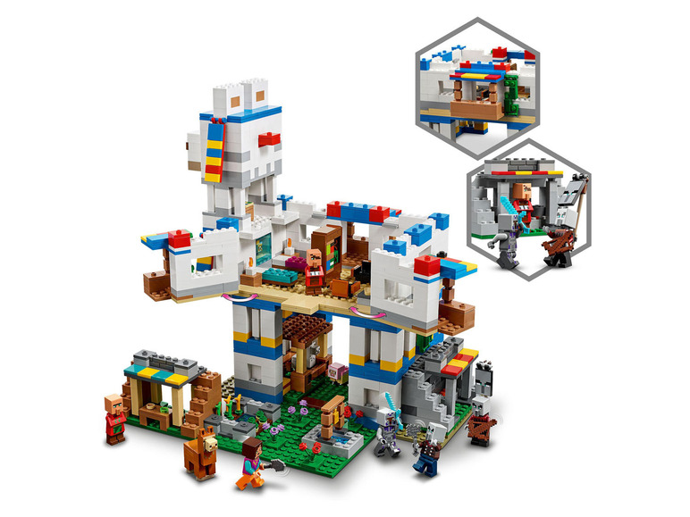 Gehe zu Vollbildansicht: Lego Minecraft 21188 »Das Lamadorf« - Bild 4
