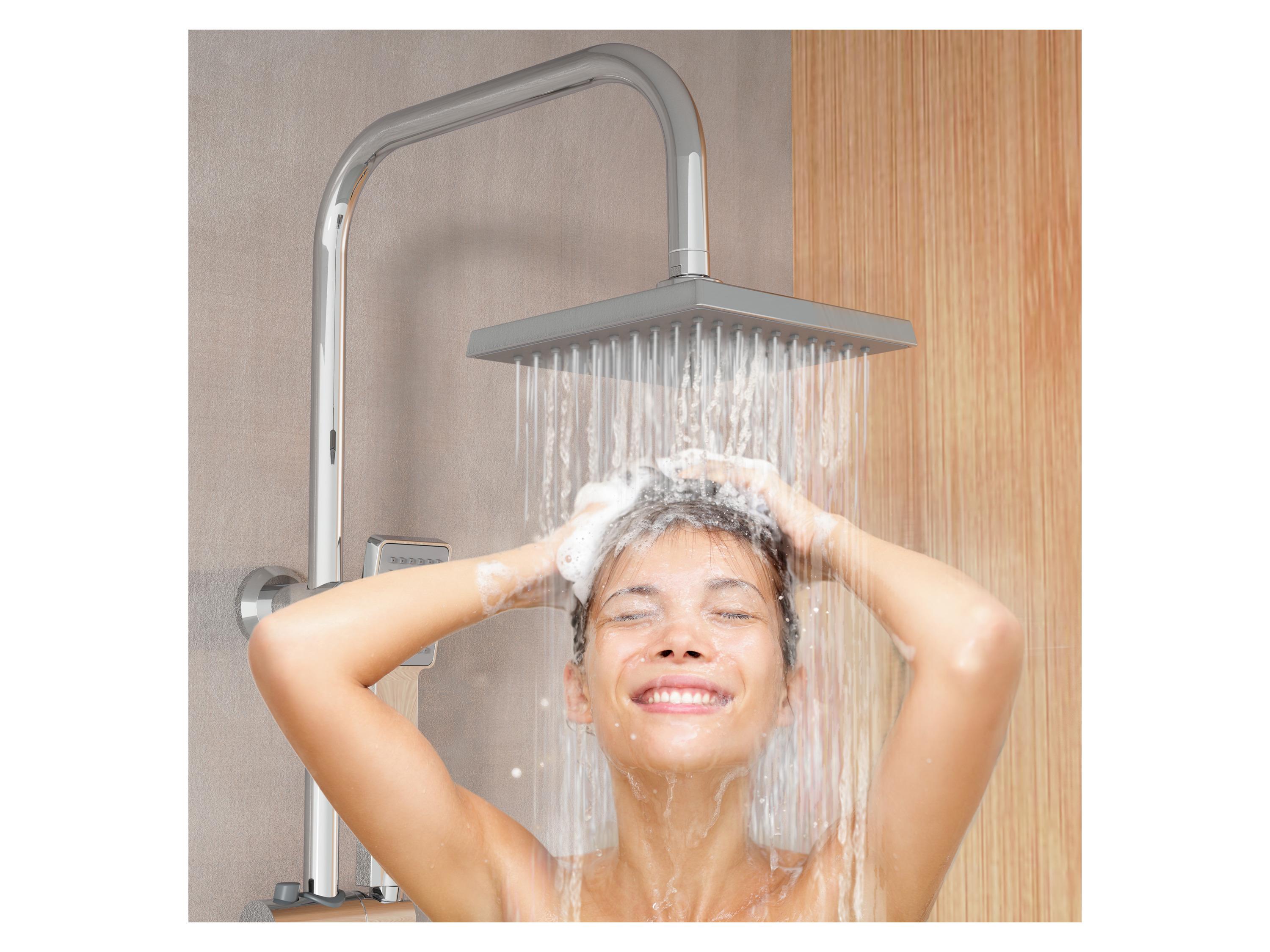 Thumbnail - Eisl Duschsäule »EASY ENERGY«, Regendusche und Handbrause