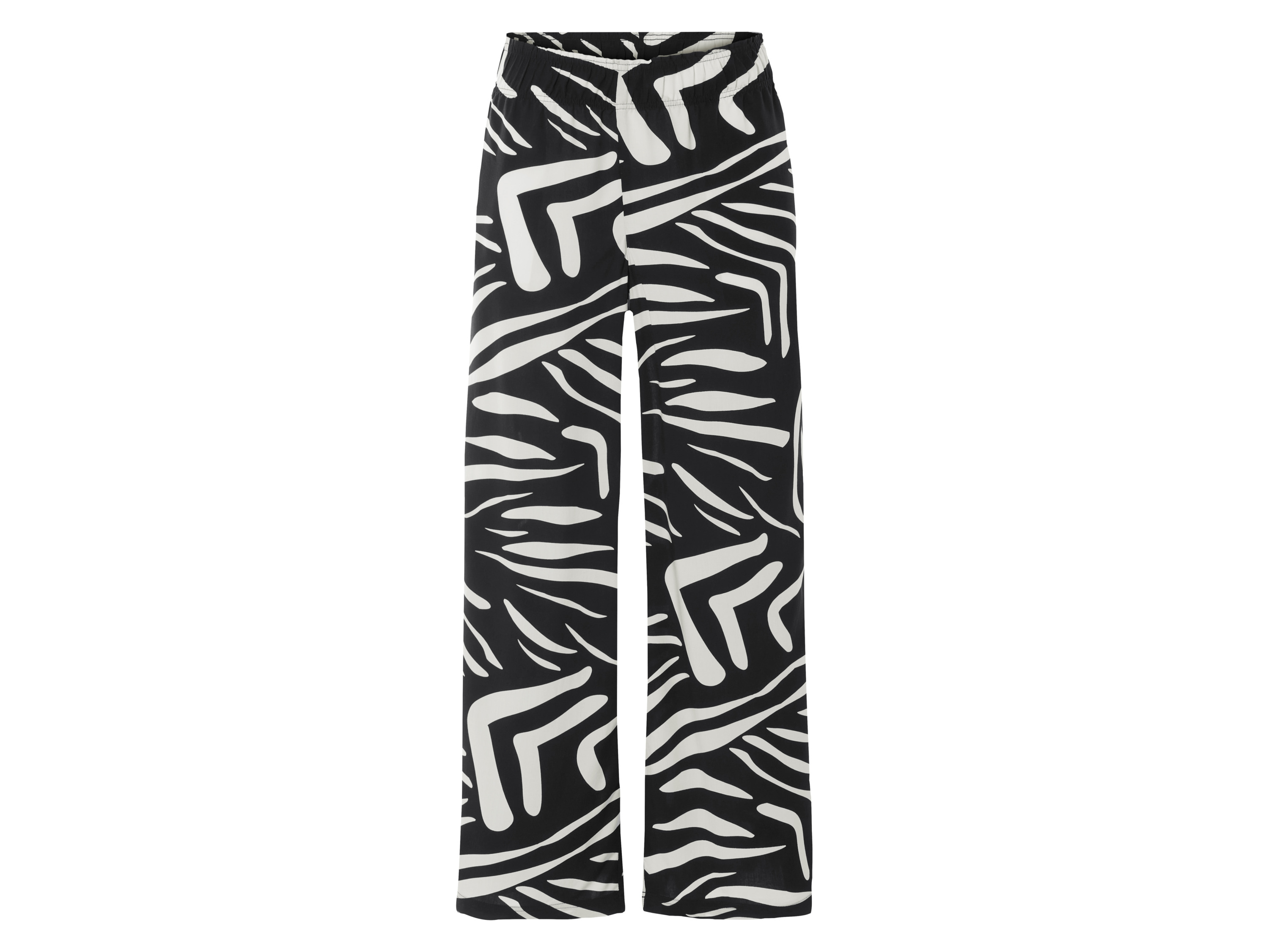 esmara® Damen Hose (Schwarz/weiß, S(36/38))““ | schwarz