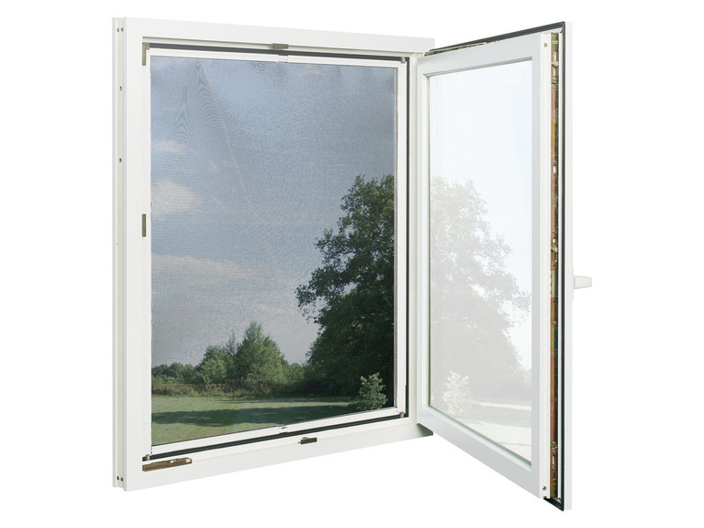 Gehe zu Vollbildansicht: LIVARNO HOME Insektenschutzfenster »Easy Mount«, 130 x 150 cm, Alu-Rahmen - Bild 2