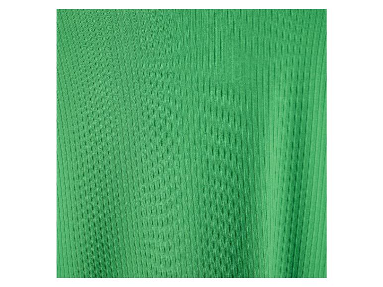 Nahaufnahme von einem grünen Rippstoff.