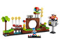 LEGO Sonic the Hedgehog Set mit Sonic, Dr. Eggman und einem Level aus dem Spiel.