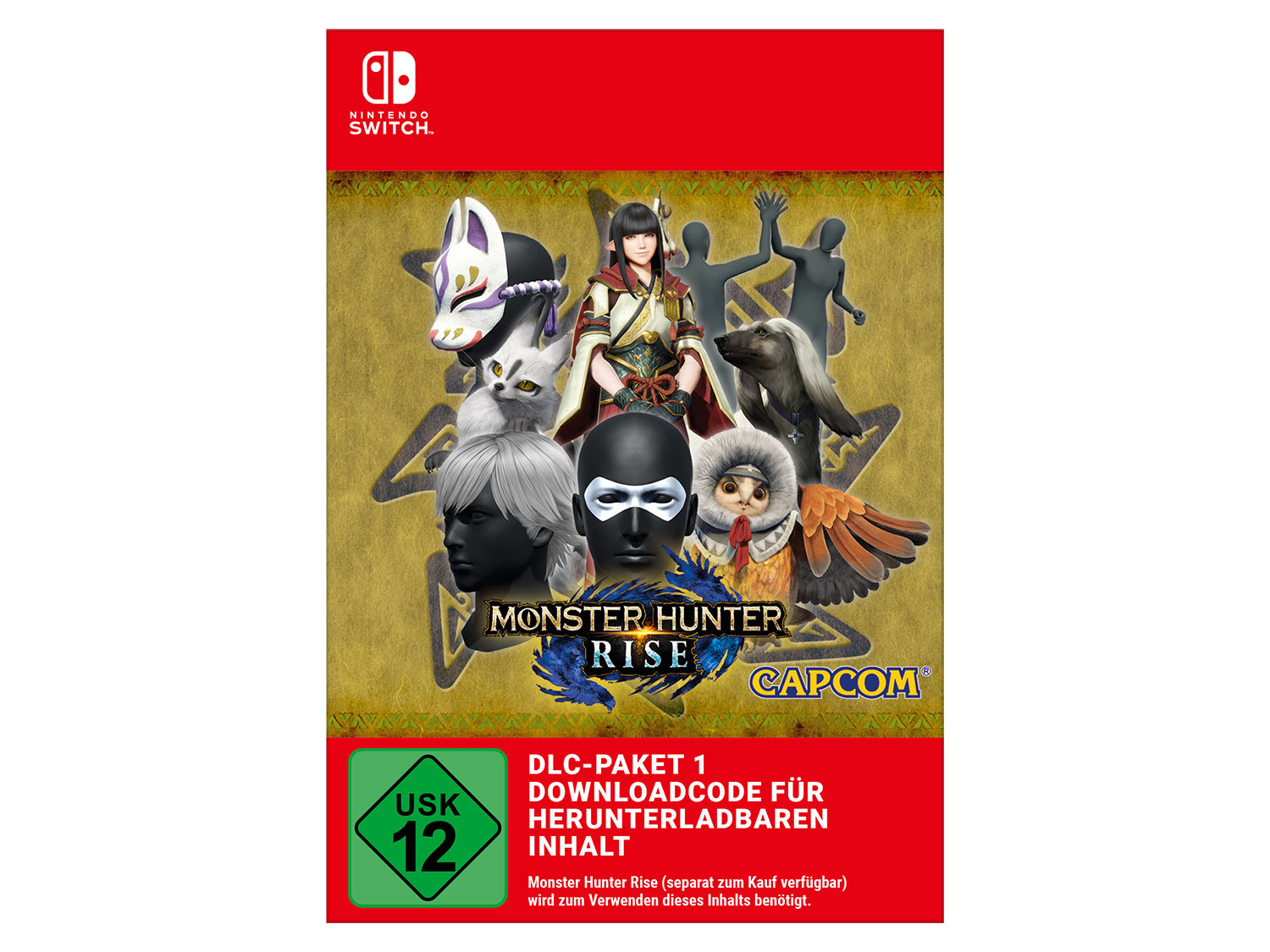 1 Pack LIDL Monster DLC Rise Nintendo Hunter |