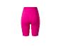 Pinkfarbene Radlerhose.