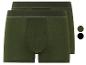 Zwei grüne Boxershorts