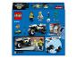 LEGO City Box mit Polizeimotorrad, Minifiguren und Zubehör.