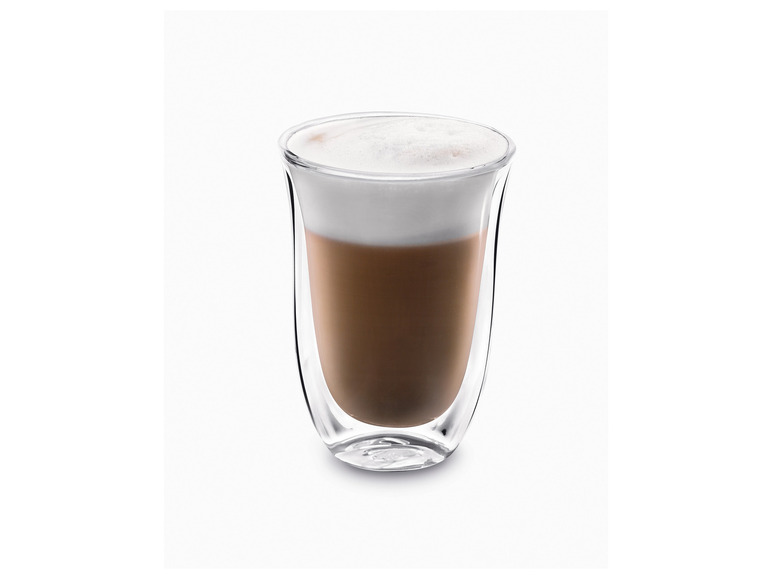 Gehe zu Vollbildansicht: Delonghi Latte Macchiato Gläser, 220 ml, 2er Set - Bild 5